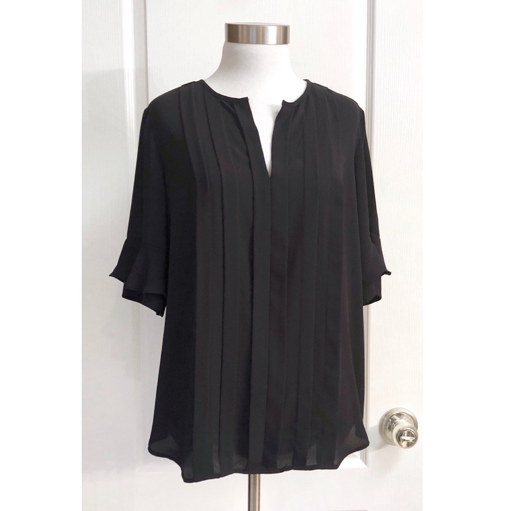 Ann Taylor Pleated Blouse